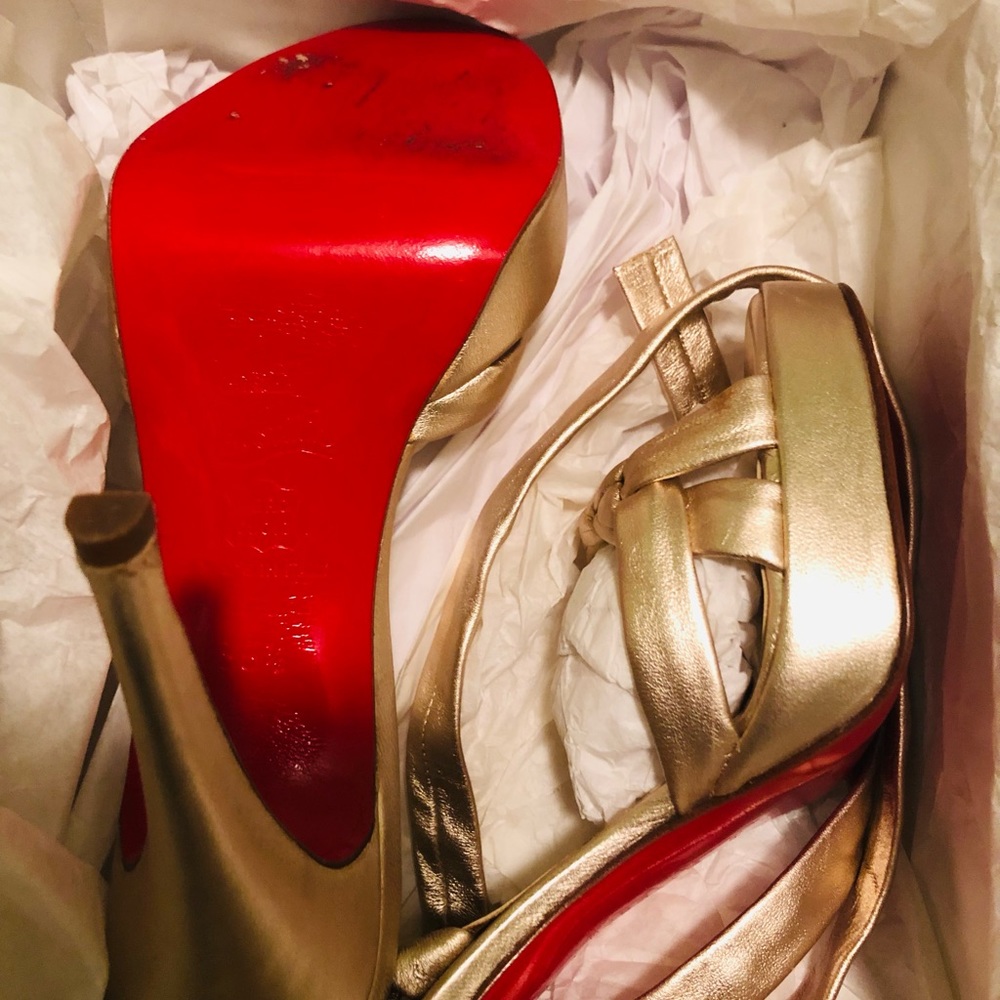 Authentic Christian Louboutin Sandals